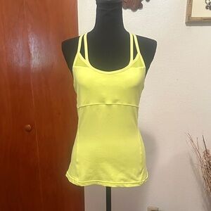 Alo Neon Yellow Women's Yoga/Workout Top
